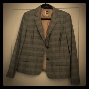 Anne Klein Sports Plaid Woman's Jacket.